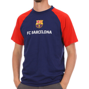 Textiel Heren T-shirts & Polo’s Fc Barcelona  Blauw