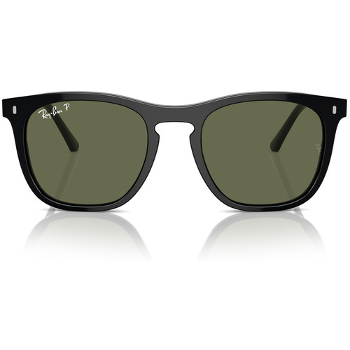 Horloges & Sieraden Zonnebrillen Ray-ban Occhiali da Sole  RB2210 901/58 Polarizzati Zwart