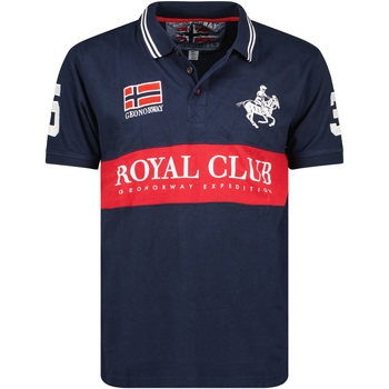 Textiel Heren Polo's korte mouwen Geo Norway SW6498HGNO-NAVY Marine