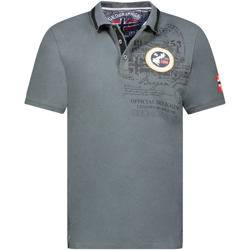 Textiel Heren Polo's korte mouwen Geo Norway SY1357HGN-Dark Grey Grijs