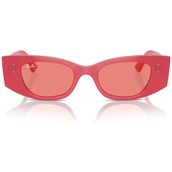 Horloges & Sieraden Zonnebrillen Ray-ban Occhiali da Sole  Kat RB4427 676084 Rood