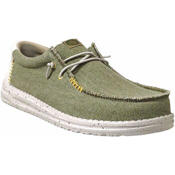 Schoenen Heren Derby Dude Wally coastline jute Groen