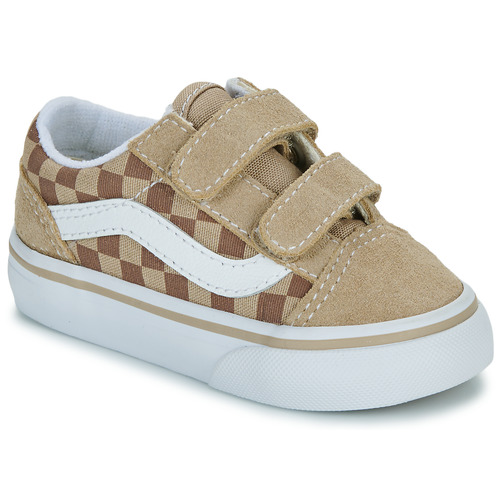 Schoenen Kinderen Lage sneakers Vans Old Skool V Beige / Brown