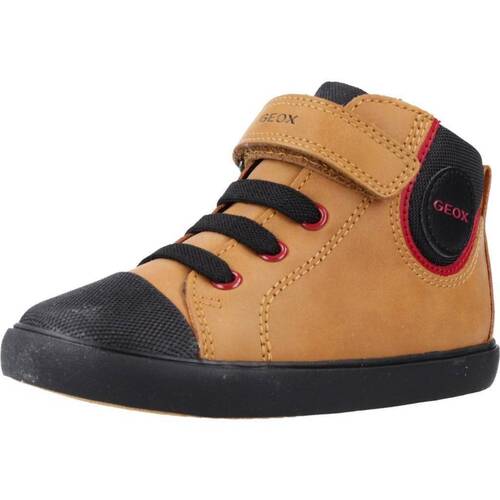 Schoenen Jongens Sneakers Geox B GISLI BOY Brown