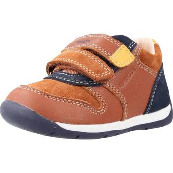 Schoenen Jongens Sneakers Geox B EACH BOY Brown