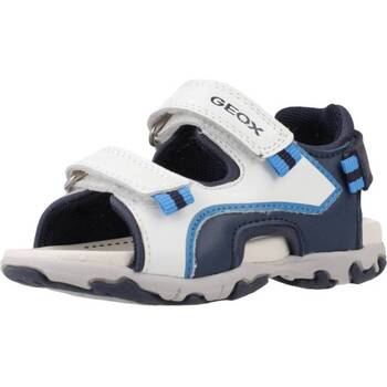 Schoenen Jongens Sandalen / Open schoenen Geox B SANDAL FLAFFEE BOY Wit