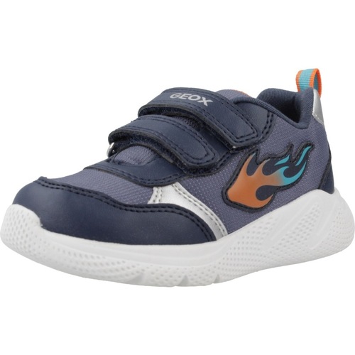 Schoenen Jongens Sneakers Geox B SPRINTYE BOY Blauw