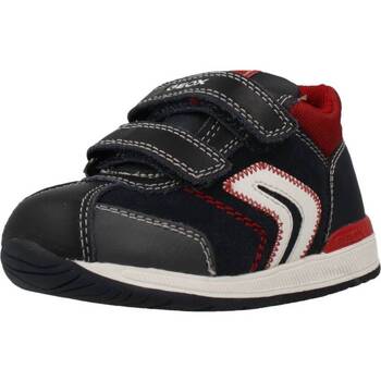 Schoenen Jongens Sneakers Geox B RISHON BOY Blauw