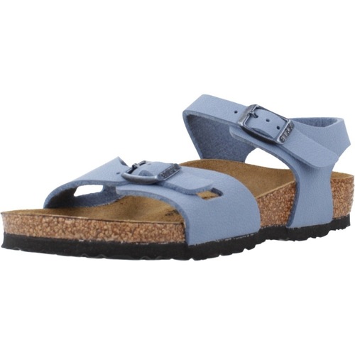 Schoenen Jongens Sandalen / Open schoenen Birkenstock RIO KIDS Blauw