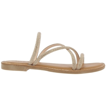 Schoenen Dames Leren slippers Semerdjian MARIA Beige