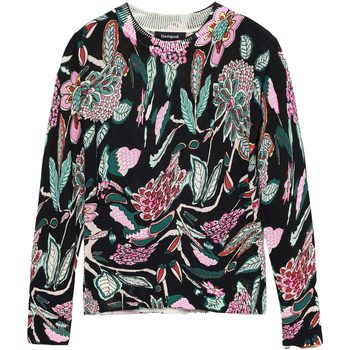 Textiel Dames Truien Desigual JERS_MANCHESTER 24WWJF41 Zwart