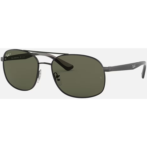 Horloges & Sieraden Zonnebrillen Ray-ban Occhiali da Sole  RB3593 002/9A Polarizzati Zwart