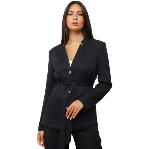 Textiel Dames Jasjes / Blazers La Modeuse 72072_P169319 Blauw