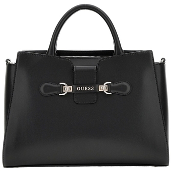 Tassen Dames Handtassen kort hengsel Guess NOLANA GIRLFRIEND SATCHEL Zwart