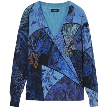 Textiel Dames Truien Desigual JERS_OCEAN 24WWJF76 Violet