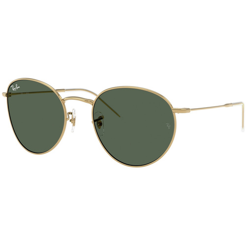 Horloges & Sieraden Zonnebrillen Ray-ban Occhiali da Sole  Round Reverse RBR0103S 001/VR Goud