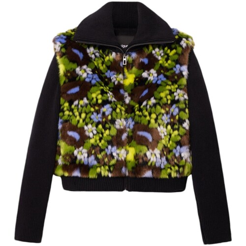 Textiel Dames Wind jackets Desigual CHAQ_LYON 24WWEWBD Zwart