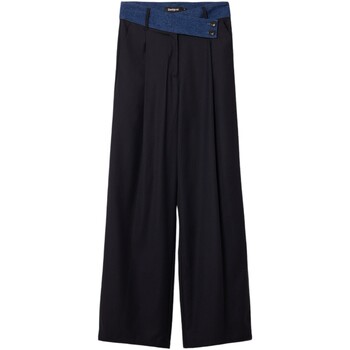 Textiel Dames Losse broeken / Harembroeken Desigual PANT_GARONA 24WWPW26 Blauw