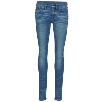 Textiel Dames Skinny Jeans G-Star Raw LYNN MID SKINNY Blauw