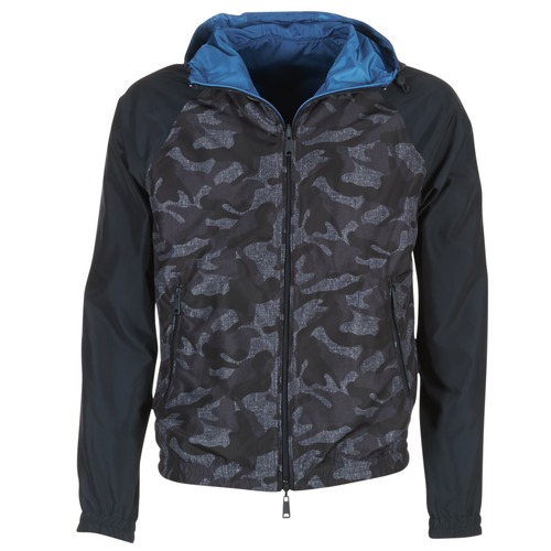 Textiel Heren Wind jackets Armani jeans MIRACOLA Grijs