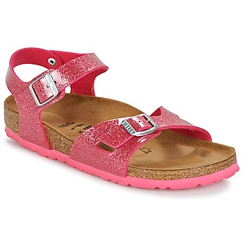 Schoenen Kinderen Sandalen / Open schoenen Birkenstock RIO Roze / Pailleté