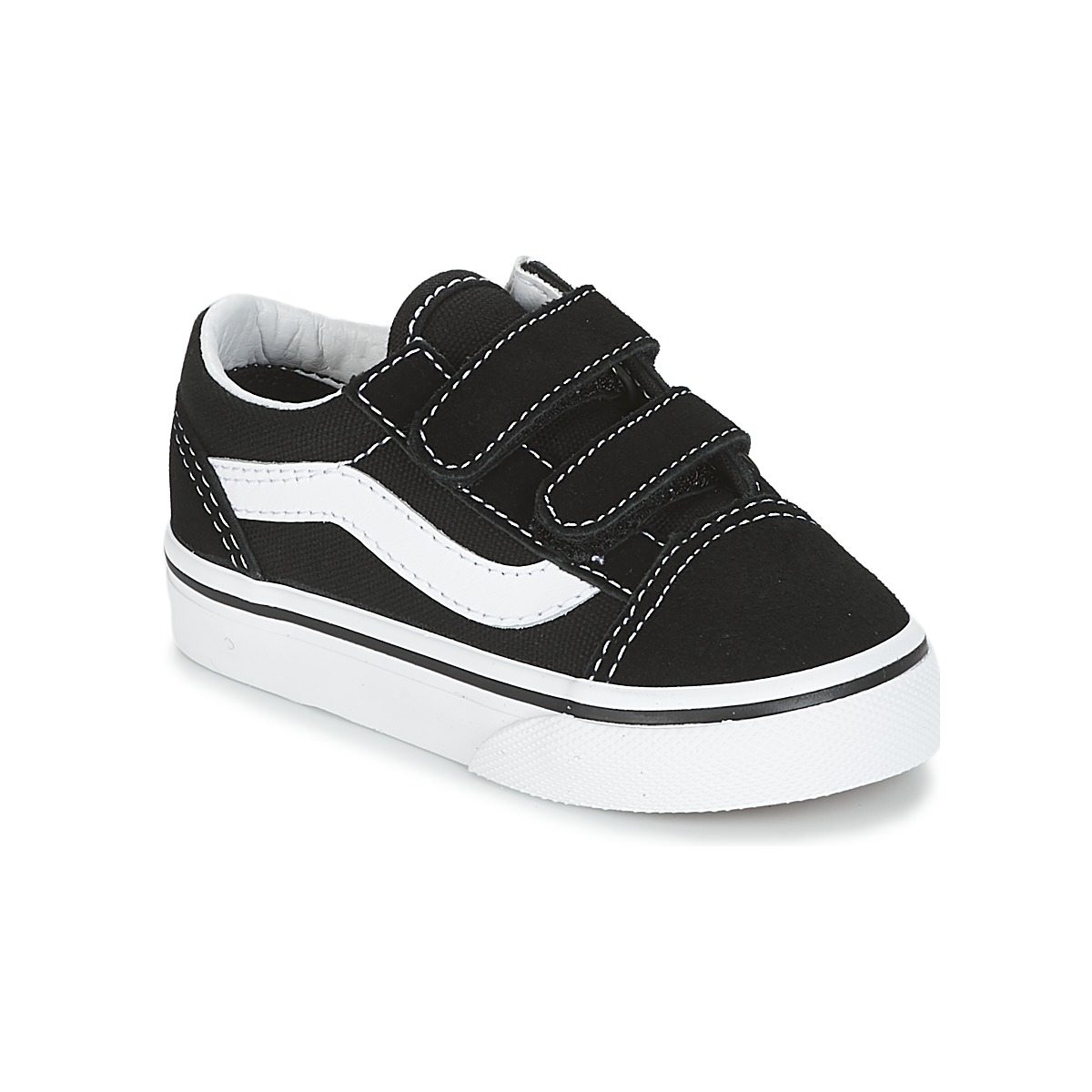 Schoenen Kinderen Lage sneakers Vans OLD SKOOL V Zwart