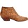 Schoenen Dames Enkellaarzen Moma AB350 Brown