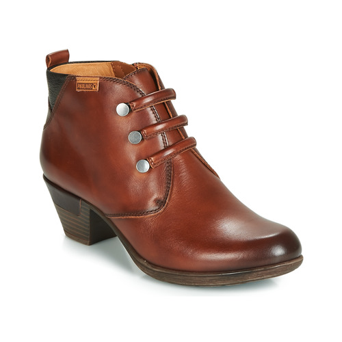 Schoenen Dames Enkellaarzen Pikolinos ROTTERDAM 902 Brown