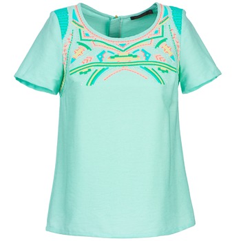 Textiel Dames Tops / Blousjes Color Block ADRIANA Blauw