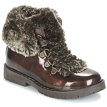 Schoenen Meisjes Laarzen Citrouille et Compagnie JITTER Brown