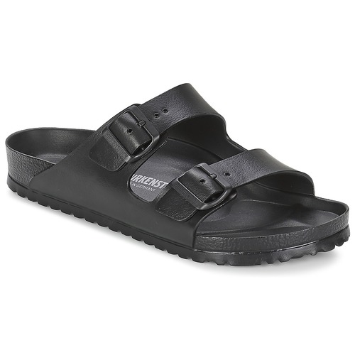 Schoenen Leren slippers Birkenstock ARIZONA EVA Zwart