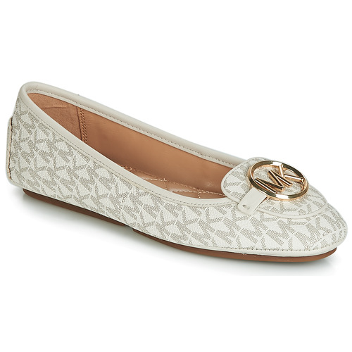 Schuhe Damen Ballerinas MICHAEL Michael Kors LILLIE MOC Beige