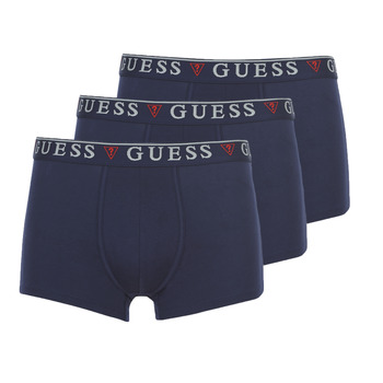 Unterwäsche Herren Boxer Guess BRIAN BOXER TRUNK PACK X4 Marineblau