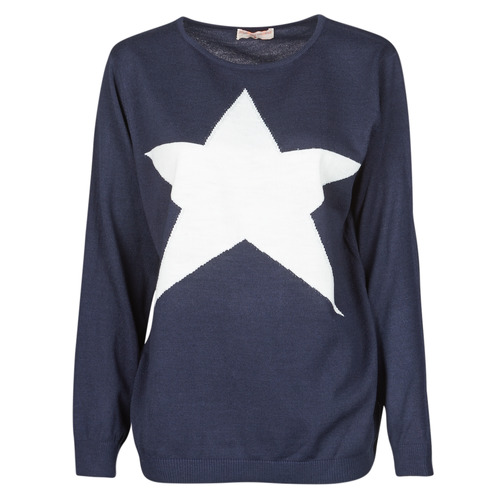 Kleidung Damen Pullover Moony Mood PATOO Marineblau