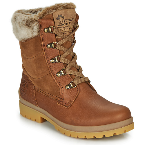 Schuhe Damen Boots Panama Jack TUSCANI Braun,