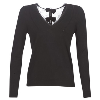 Abbigliamento Donna Maglioni Naf Naf MITOU LONG NEW Nero