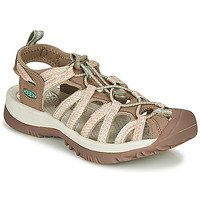 Schuhe Damen Sportliche Sandalen Keen WHISPER Beige