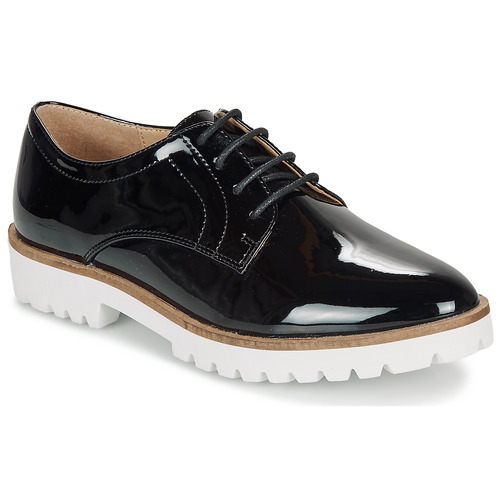 Chaussures Femme Derbies André EDDYTH NOIR VERNIS