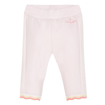 Vêtements Fille Pantalons 5 poches Lili Gaufrette DIM. Rose