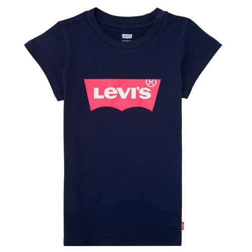 Vêtements Fille T-shirts manches courtes Levi's BATWING TEE Marine