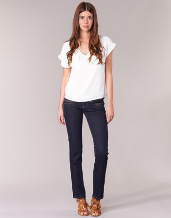 Vêtements Femme Jeans droit Pepe jeans VENUS Bleu m15