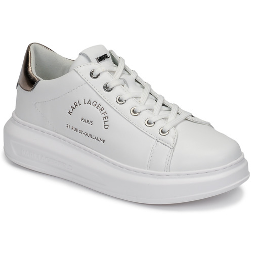 Schuhe Damen Sneaker Low Karl Lagerfeld KAPRI MAISON KARL LACE Weiß