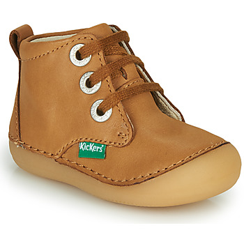 Schuhe Kinder Boots Kickers SONIZA Kamel