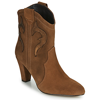 Schuhe Damen Low Boots Fericelli NARLOTTE Kamel / Golden