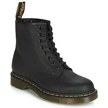 Schuhe Boots Dr. Martens GREASY Schwarz