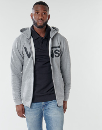 Kleidung Herren Sweatshirts Vans VANS CLASSIC ZIP HOODIE II Grau