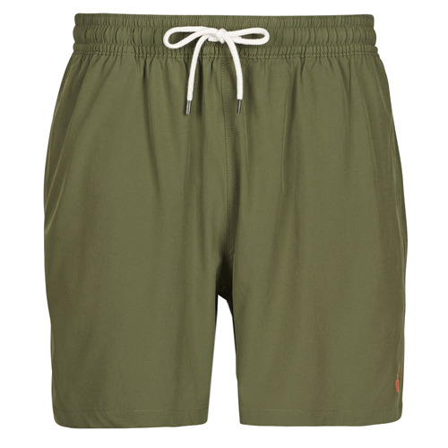 Kleidung Herren Badeanzug /Badeshorts Polo Ralph Lauren MAILLOT DE BAIN UNI EN POLYESTER RECYCLE Khaki