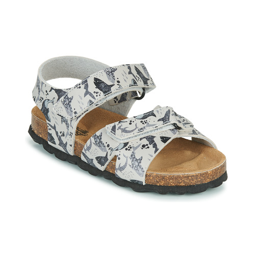 Schuhe Jungen Sandalen / Sandaletten Citrouille et Compagnie OMAYO Grau