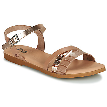 Schuhe Mädchen Sandalen / Sandaletten Citrouille et Compagnie OBINOU Golden