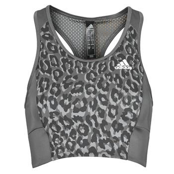 Kleidung Damen Tops adidas Performance W LEO BT Grau